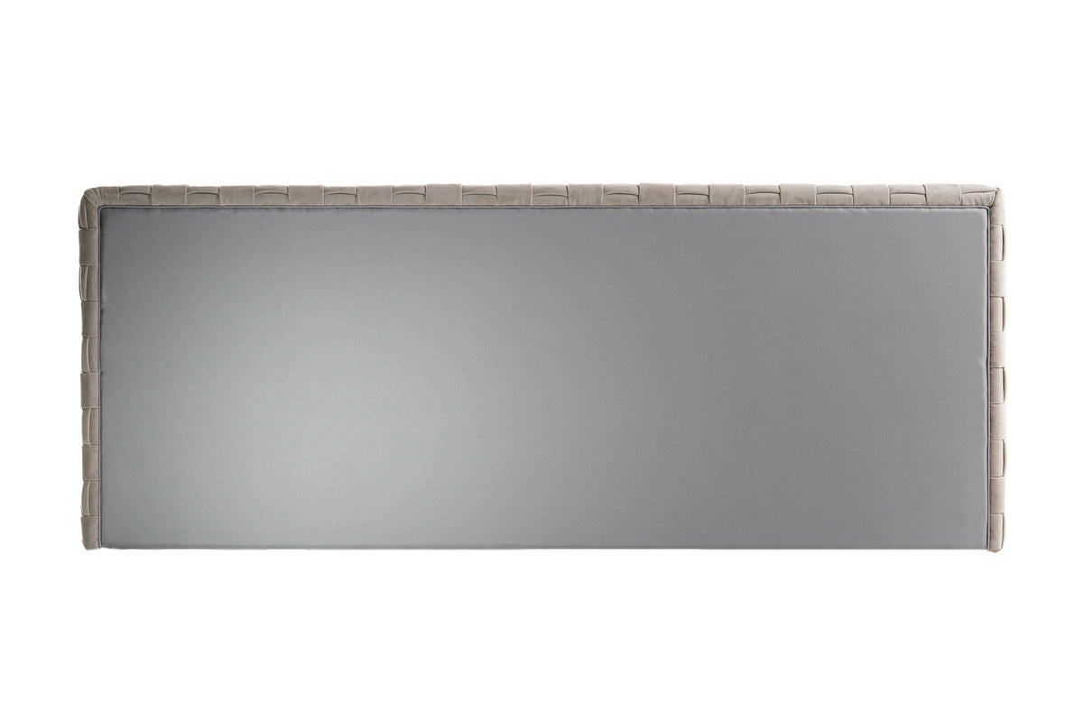 Concord - Modern Light Grey Velvet Bed