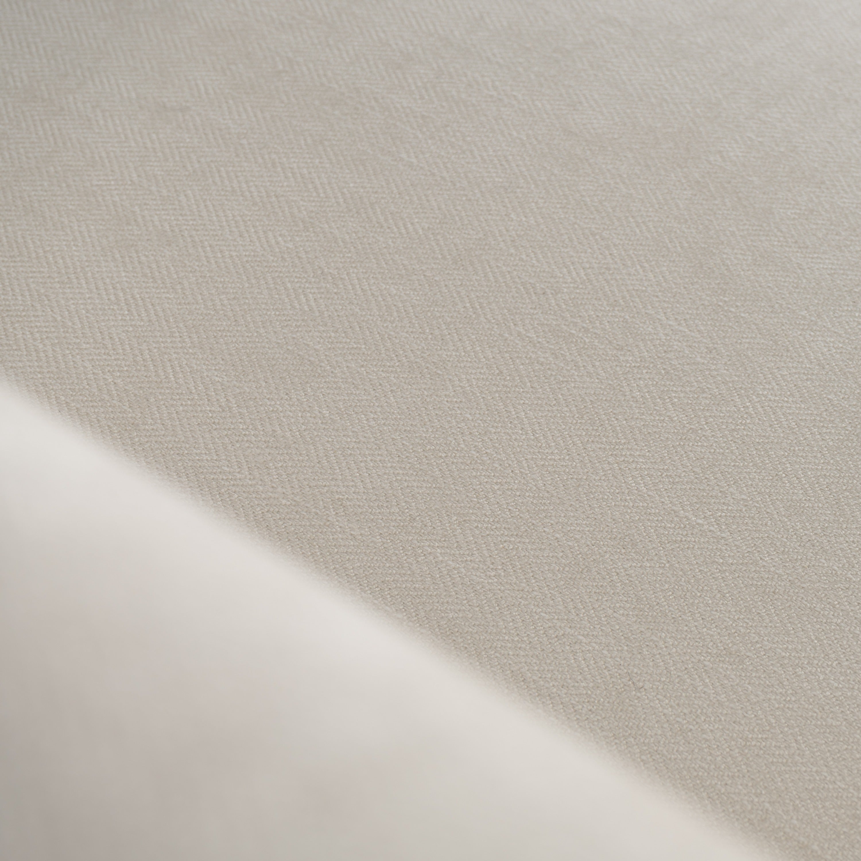 Modrest Cynthia - Modern White Fabric + Wood Loveseat