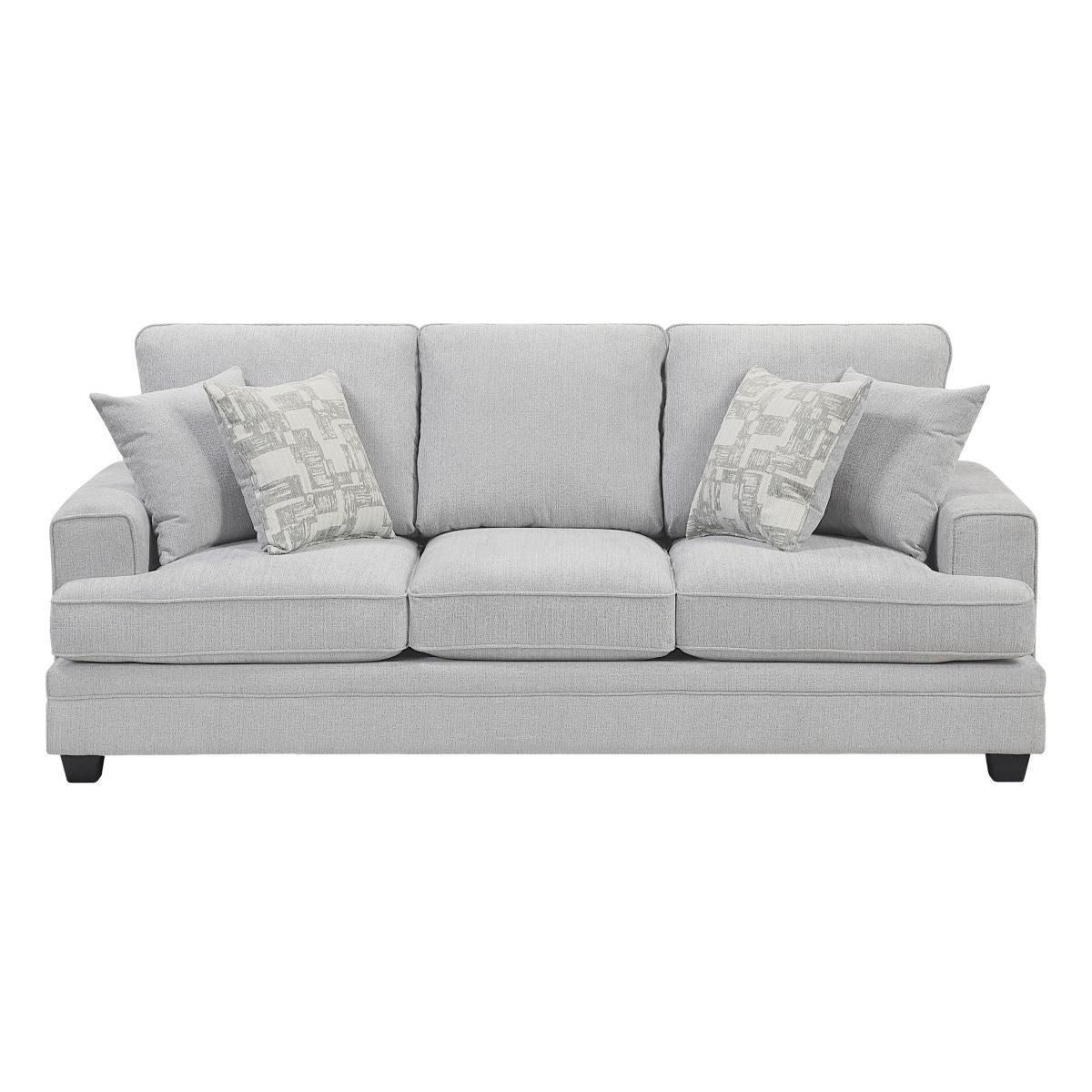 Sarah - Sofa & Loveseat - Light Gray