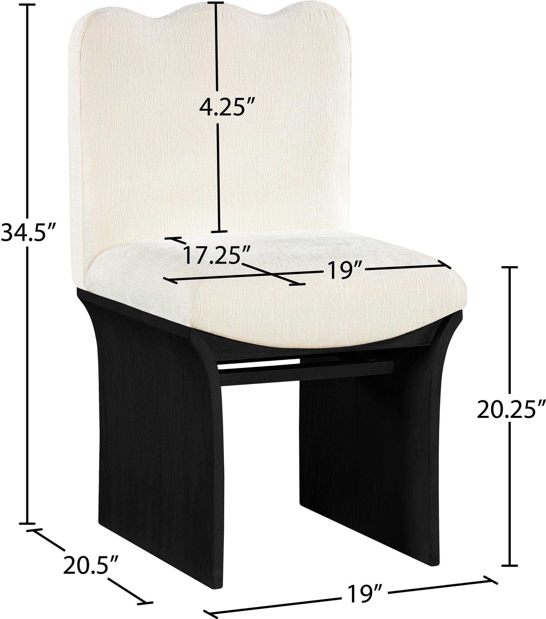 Shaw - Dining Chair - Black Base