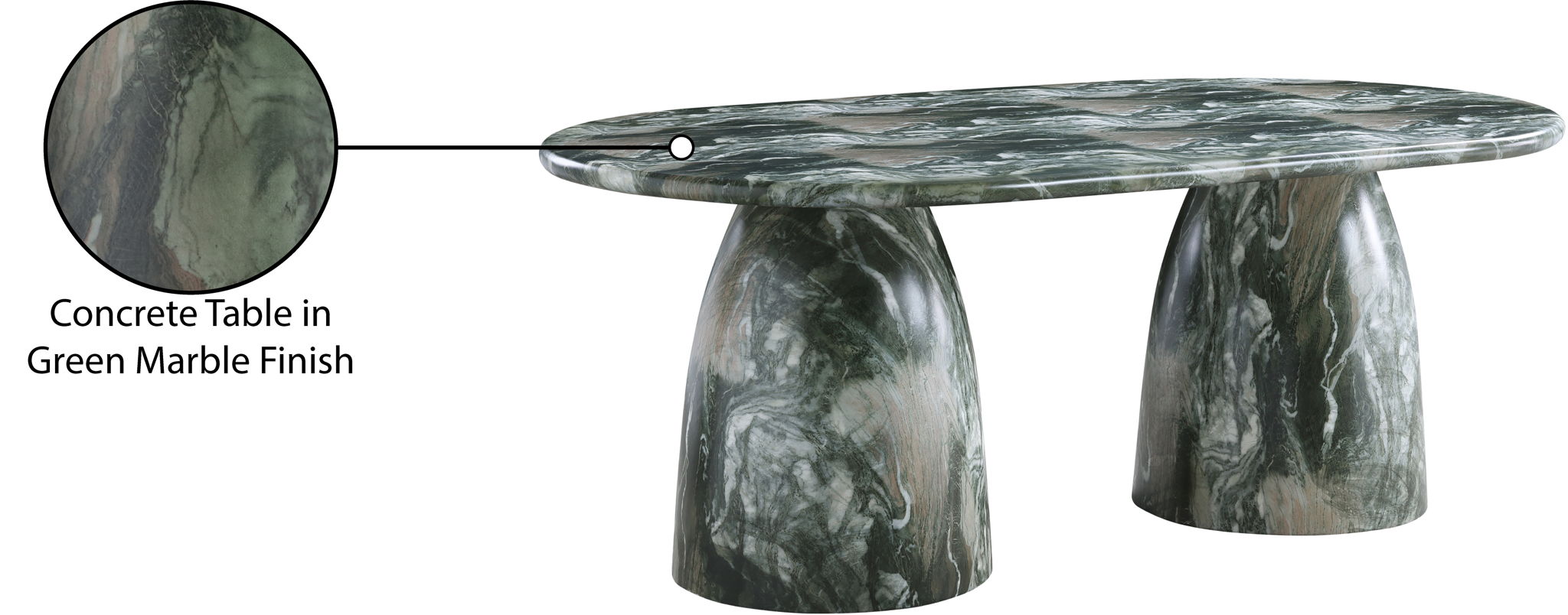 Cosenza - Concrete Dining Table