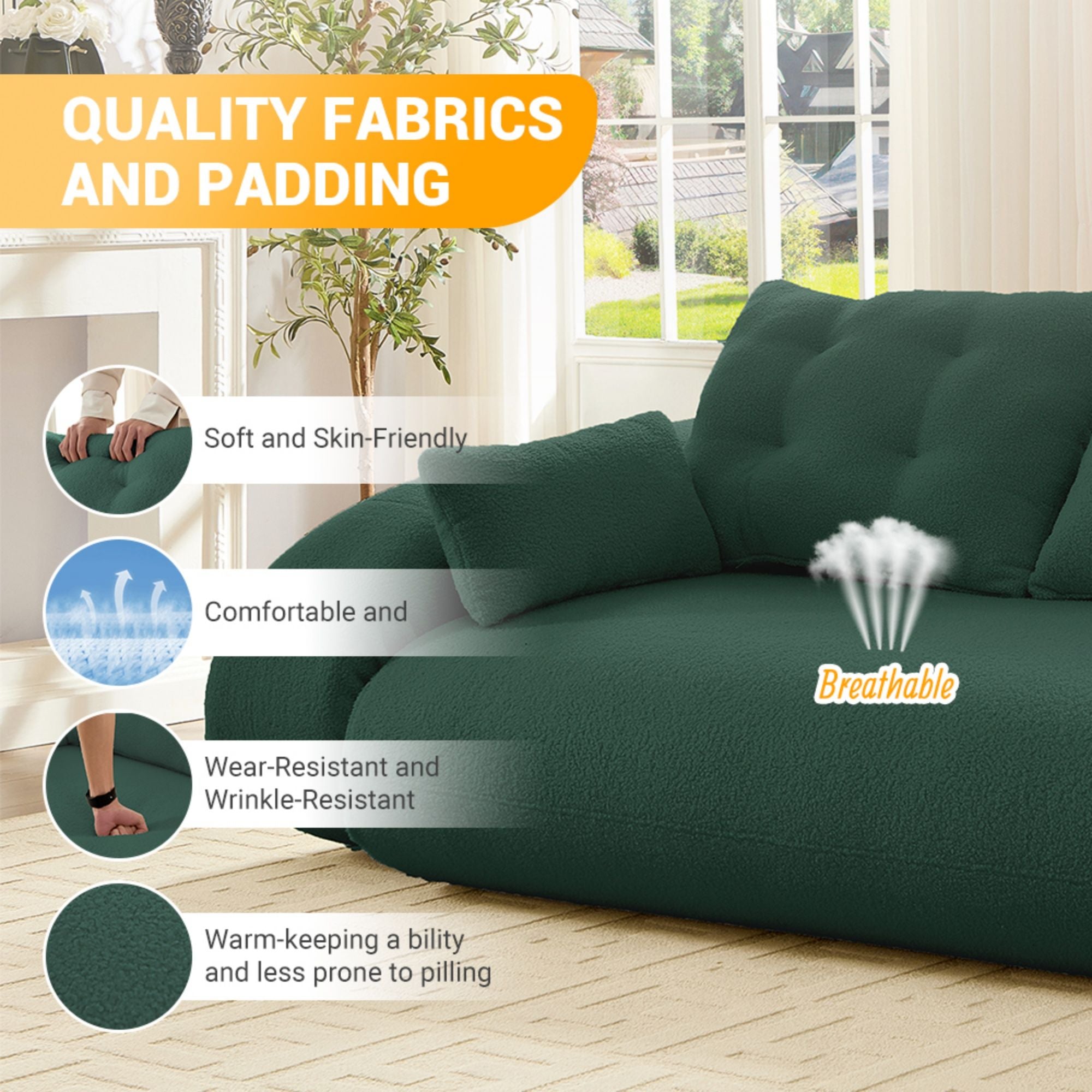 Human Dog Bed, Multi Functional Foldable Sofa Bed, 3 In 1