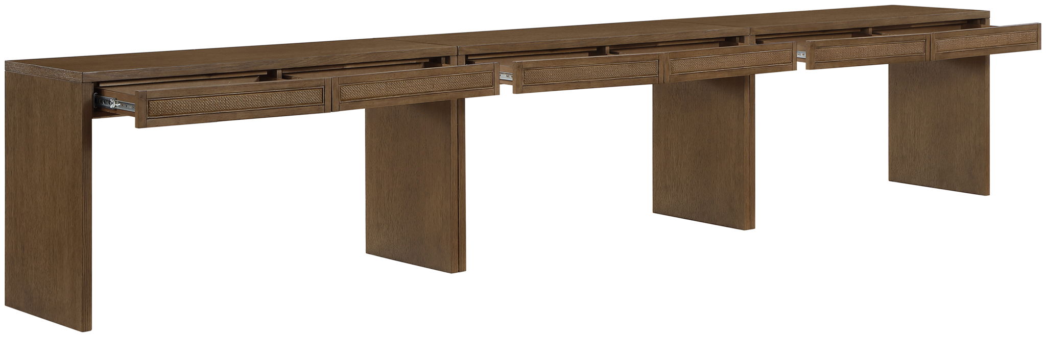 Avro - Solid Wood And Oak Veneer Desk