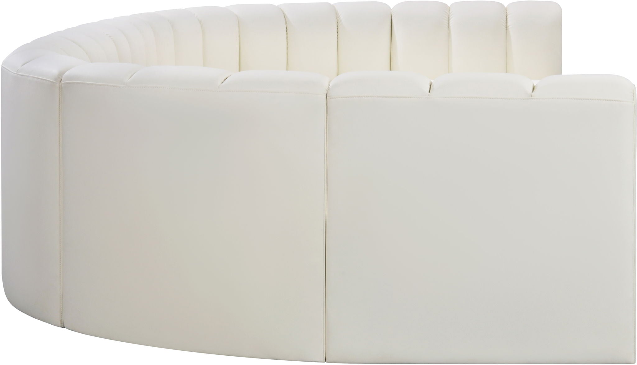 Arc - Faux Leather Modular U-Shaped Sectional