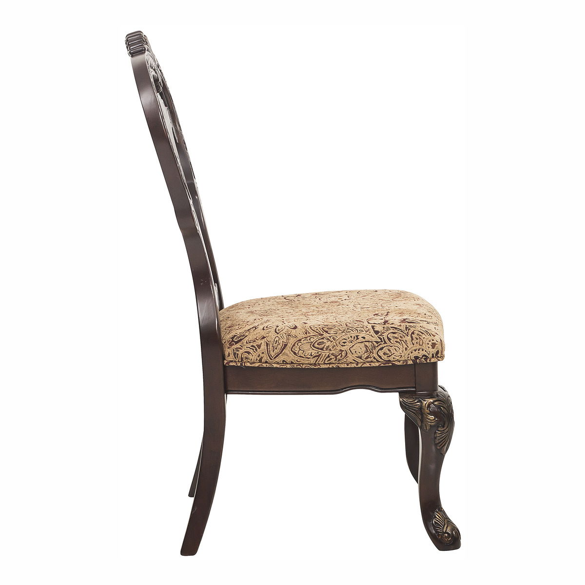 Deryn Park - 5 Piece Set (Round Table & 4 Side Chairs) - Cherry