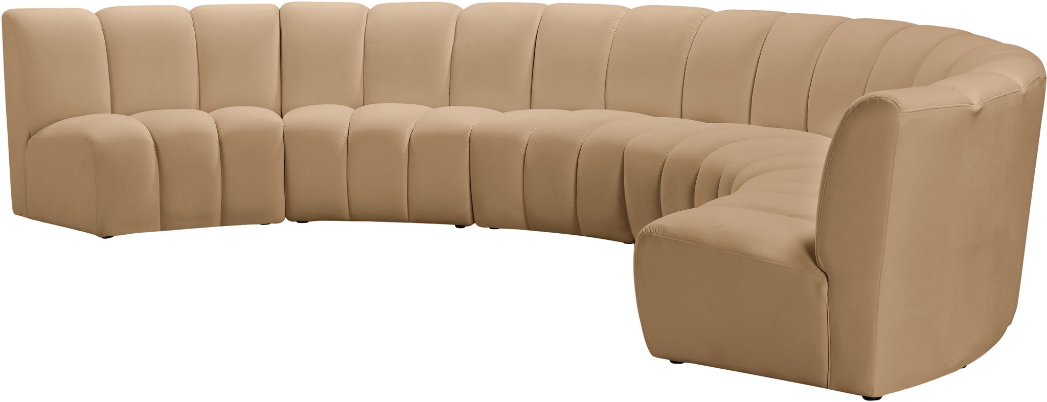 Infinity - 6 Piece Modular Sectional - Camel