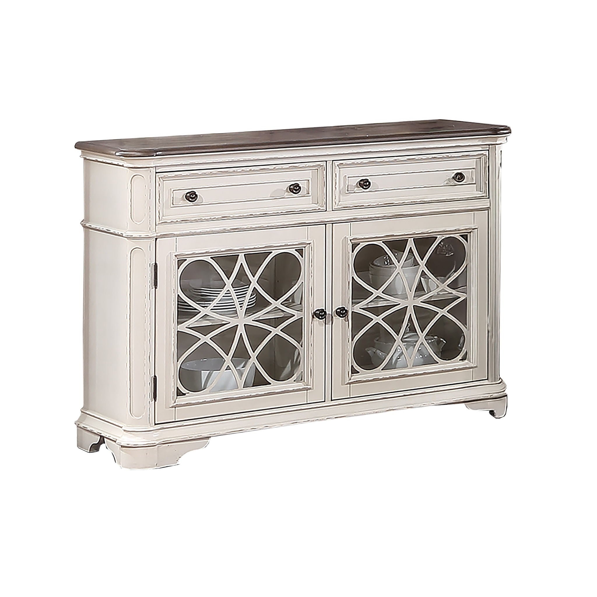 Server Drawers Storage Cabinet For Dining Room