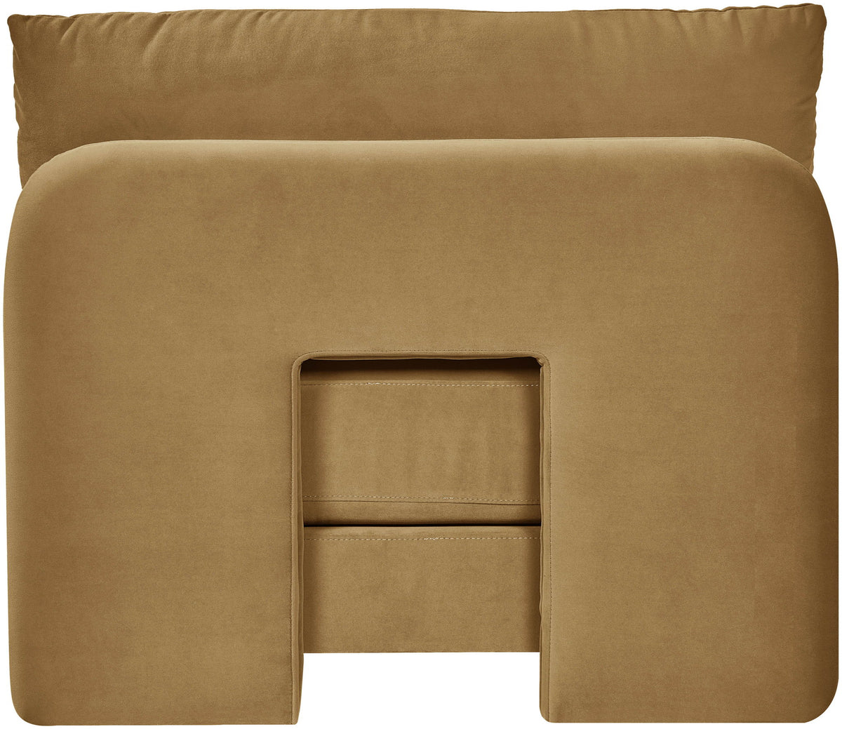 Hammond - Velvet Performance Fabric Upholstered Armless Chair