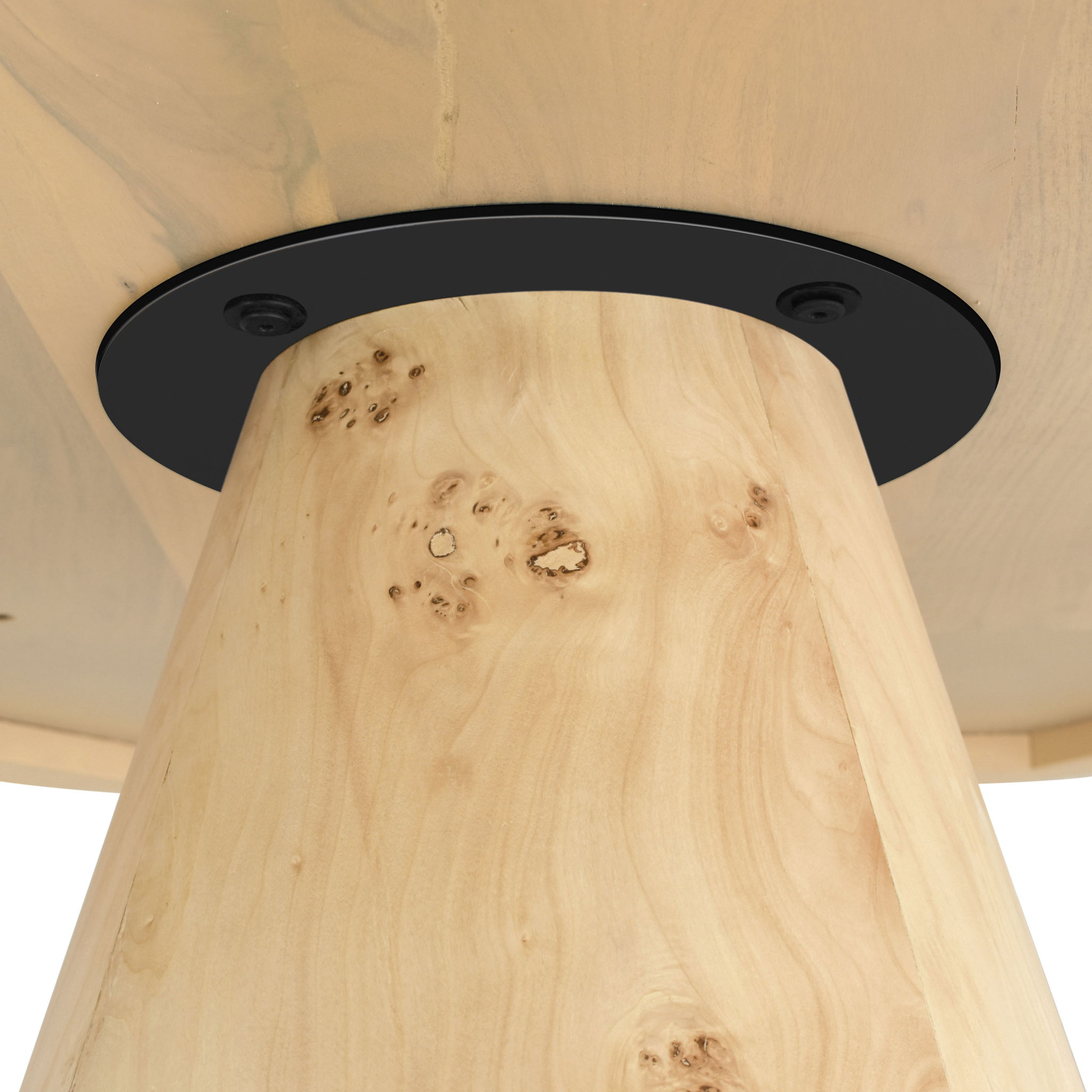 Linette - Dining Table - Burl Wood