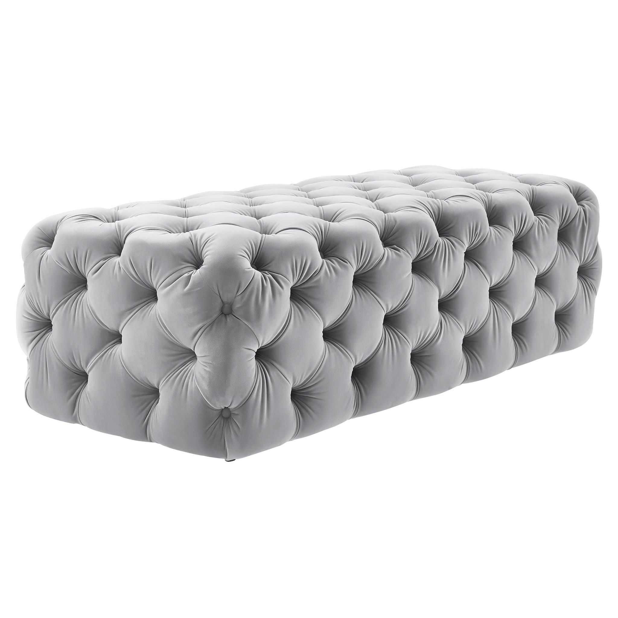 Kaylee - Velvet Ottoman