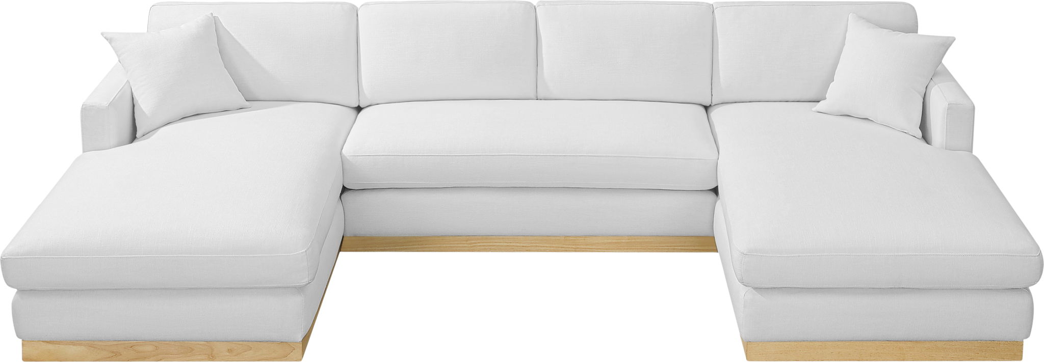 Johanna - 3 Piece Sectional - Natural Base