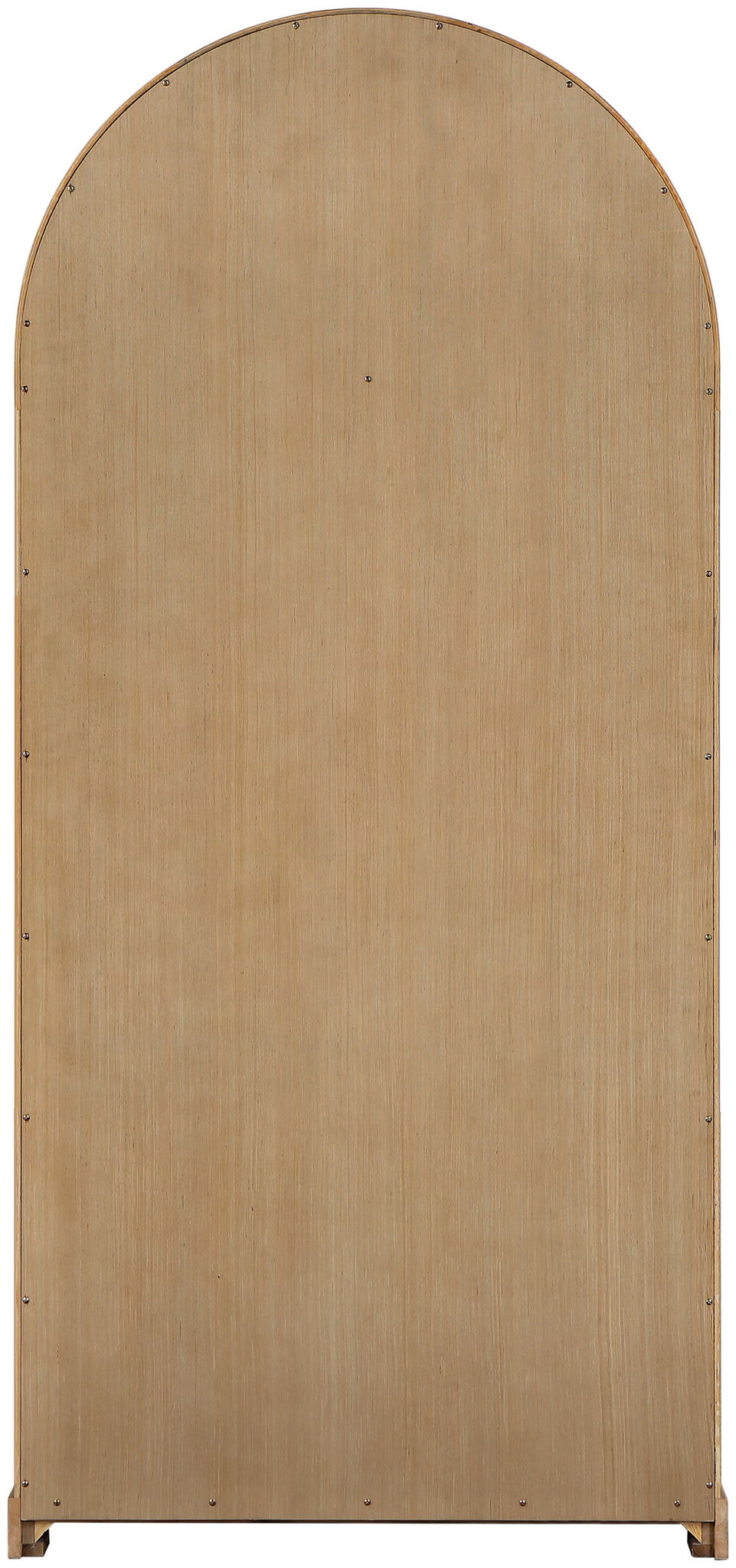 Corva - Solid Wood, Oak Veneer And Stainless Steel Storage Cabinet
