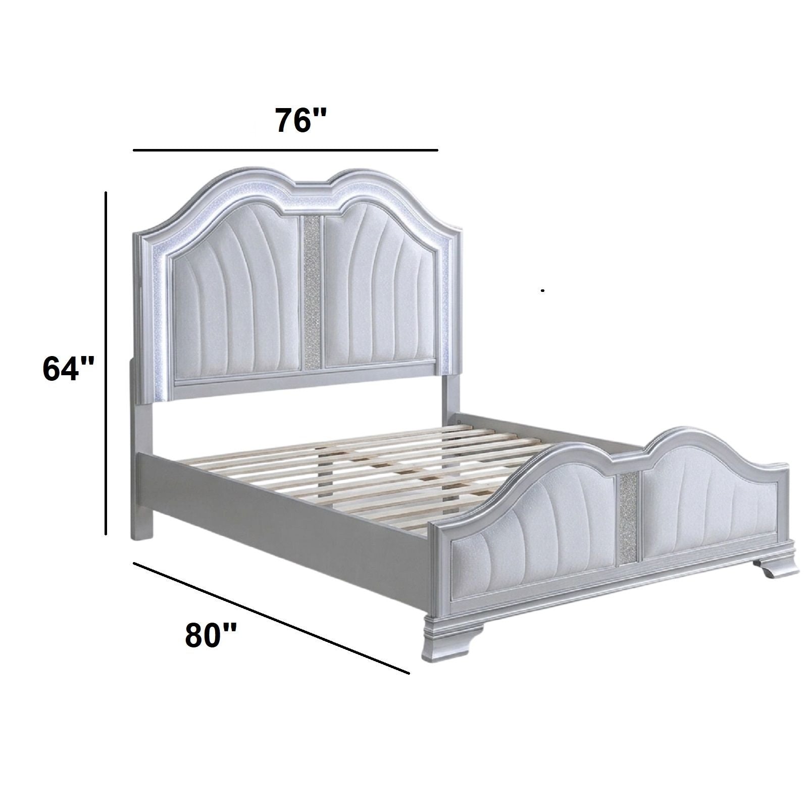 Unique Design Bed Built-In USB