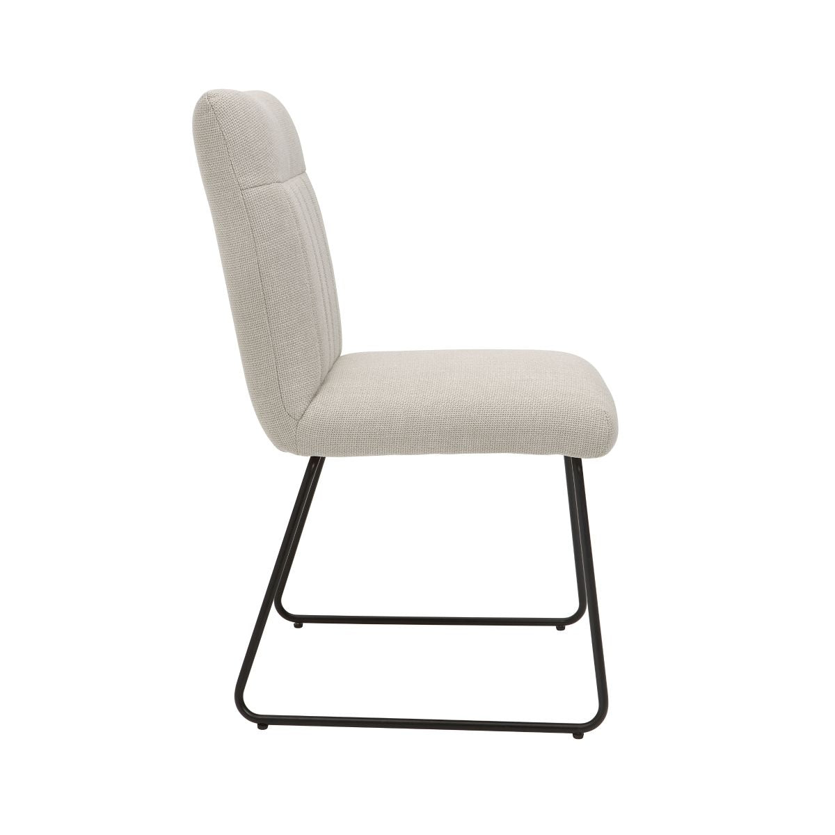 Benito - 5 Piece Dining Room Set (Table & 4 Side Chairs) - Beige / White