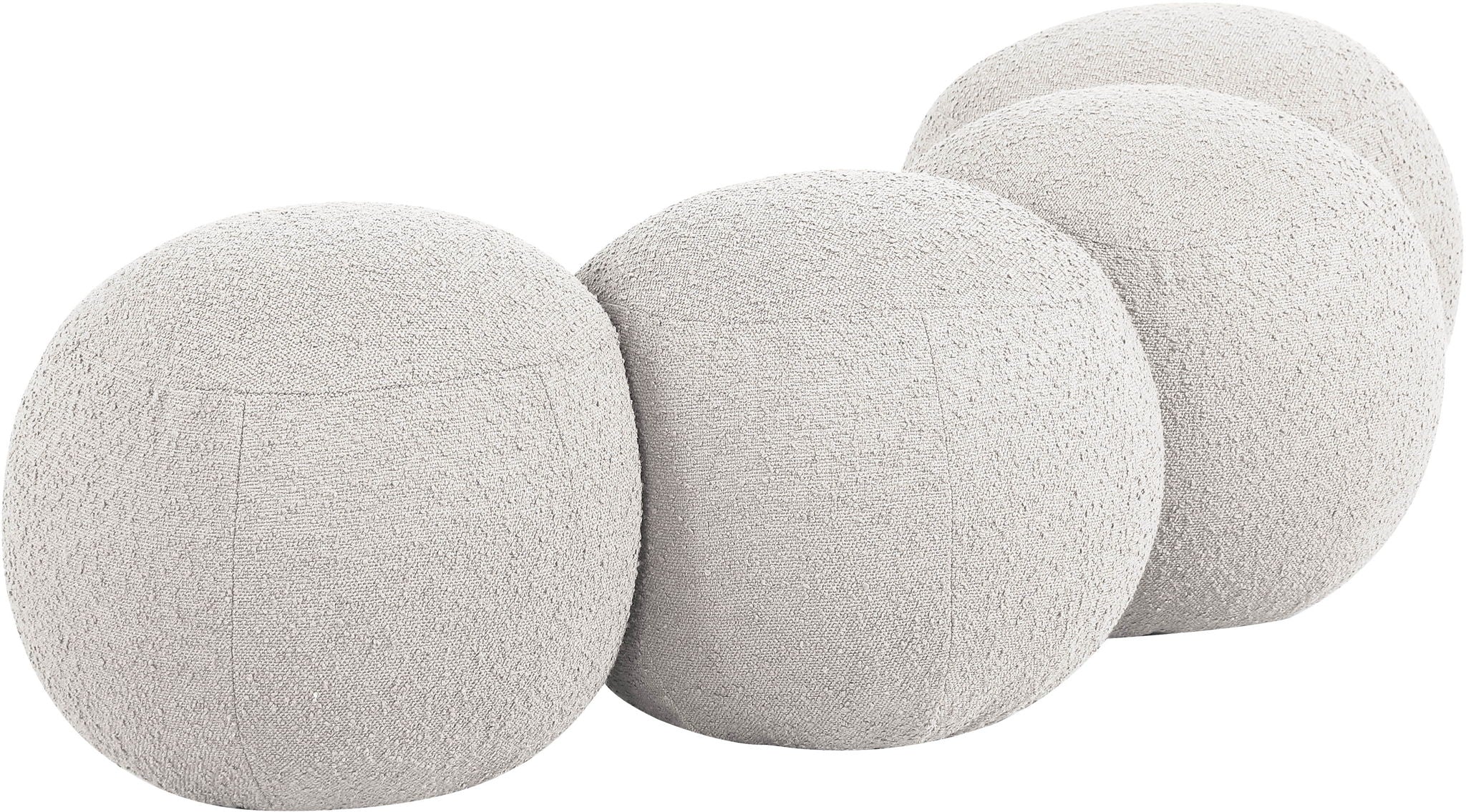 Apollo - Boucle Fabric Bench