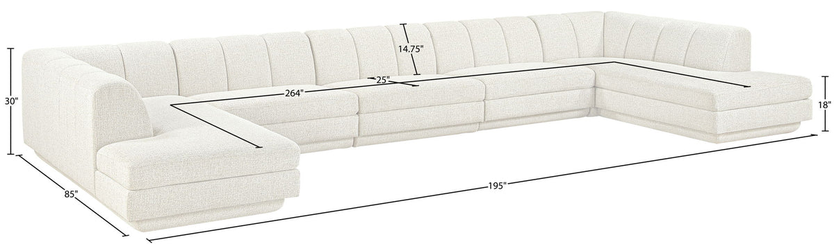 Modari - Sectional - Cream