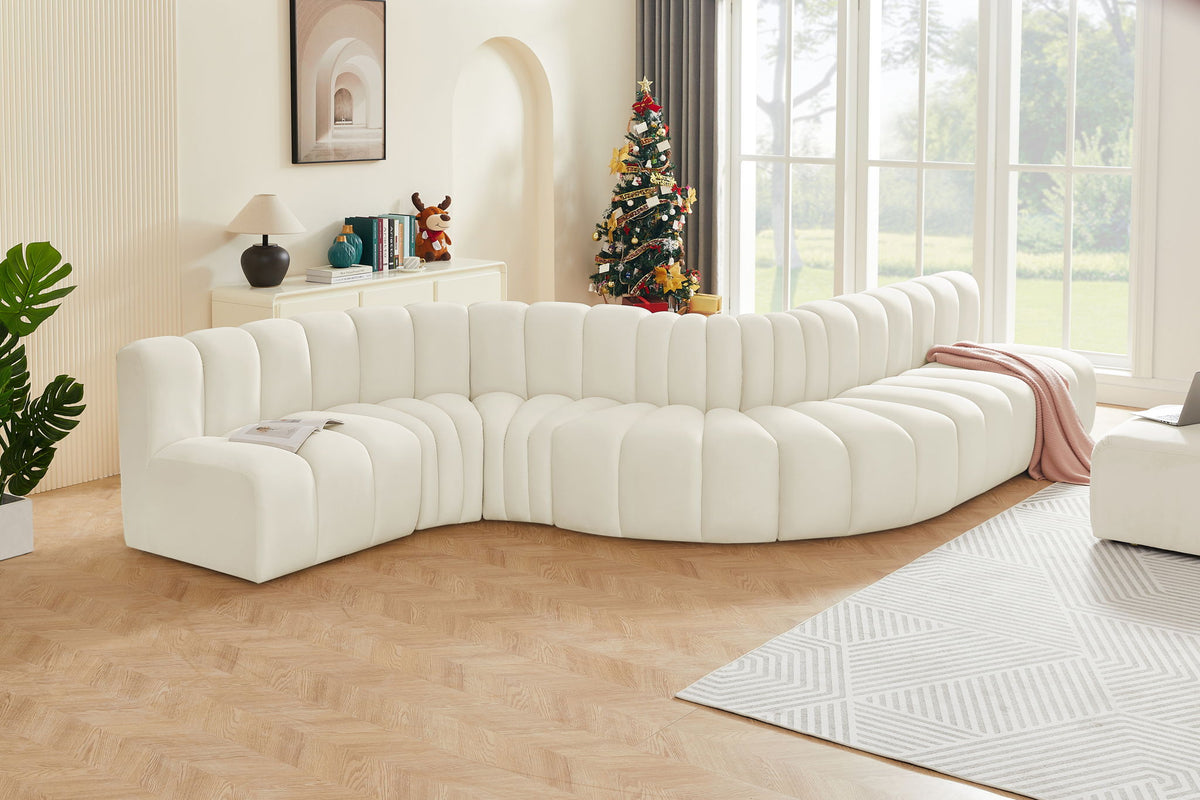 Arc - Velvet 7 Piece Modular Sofa