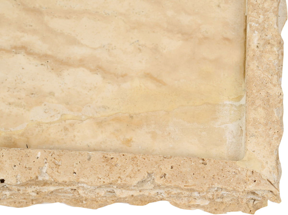 Chambers - Travertine Tray - Beige