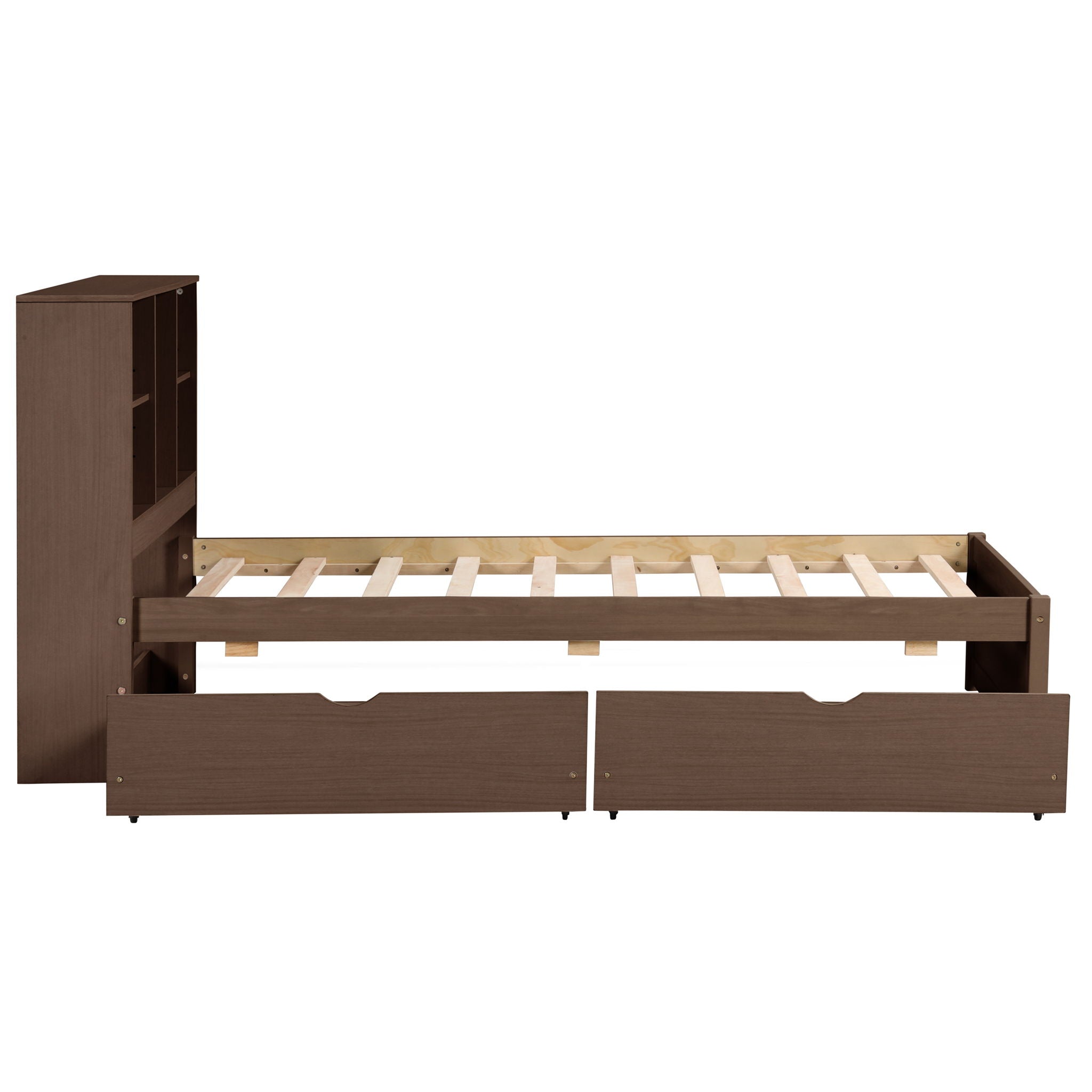 Bed Frame With Built In USB Port And 2 Drawers