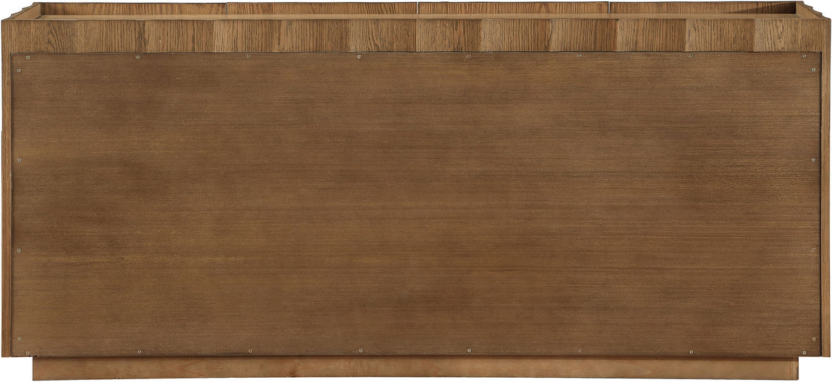 Swoon - Oak Veneer And Solid Wood Sideboard / Buffet - Brown