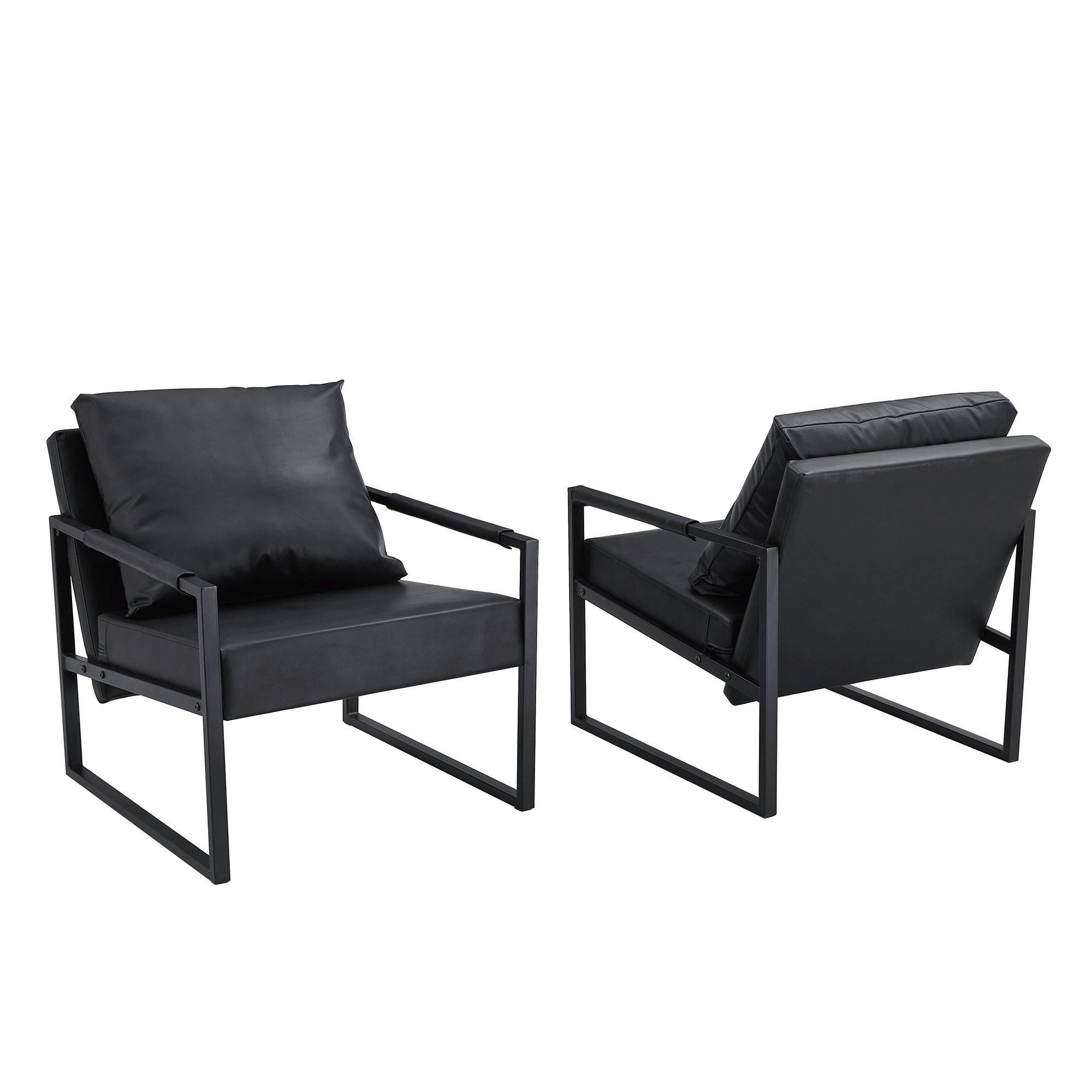 Classic And Metal Frame Sofa, Ergonomically Designed, A Perfect Blend Of Modern And Industrial Styles