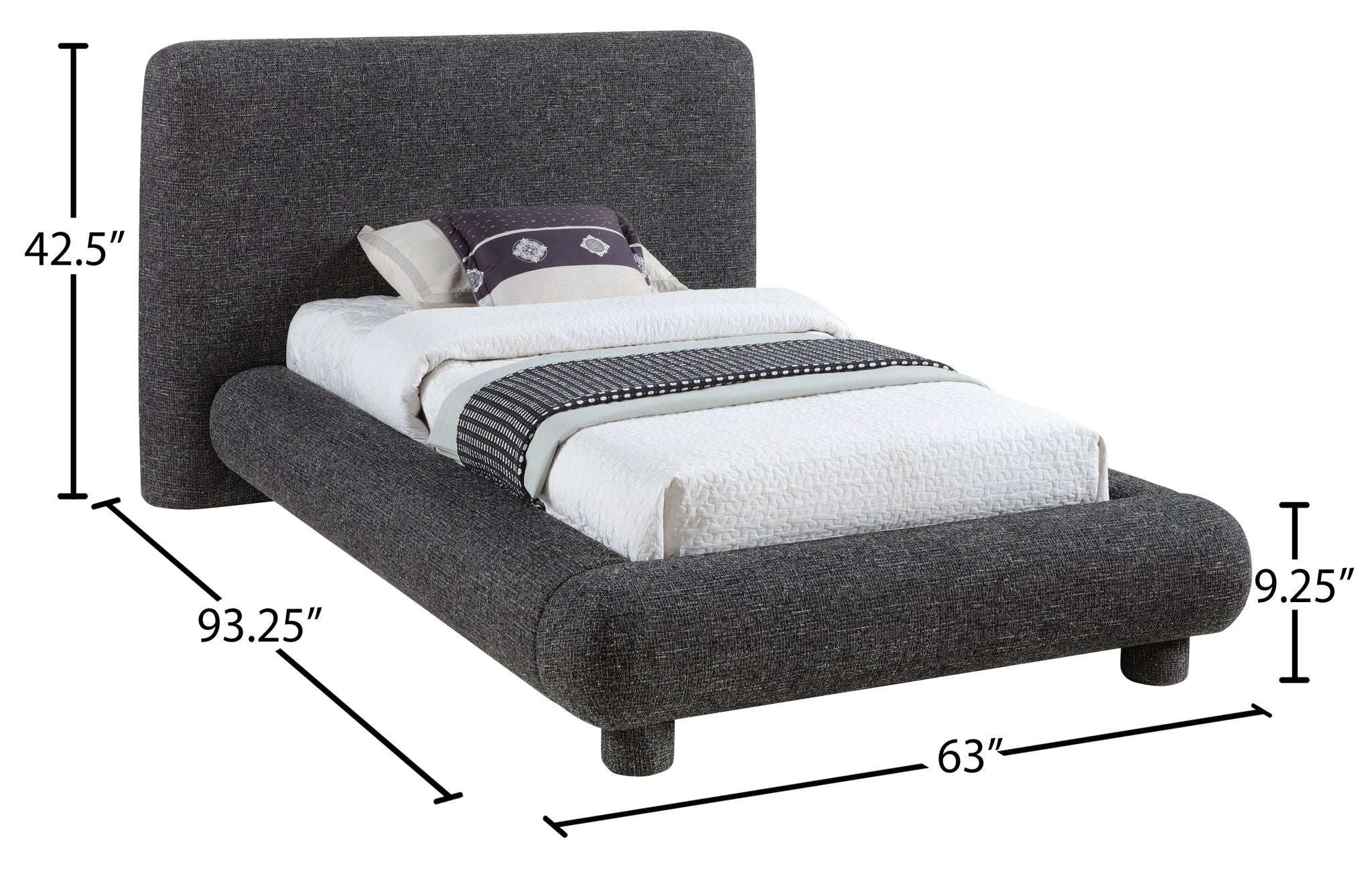 Blair - Polyester Upholstered Bed