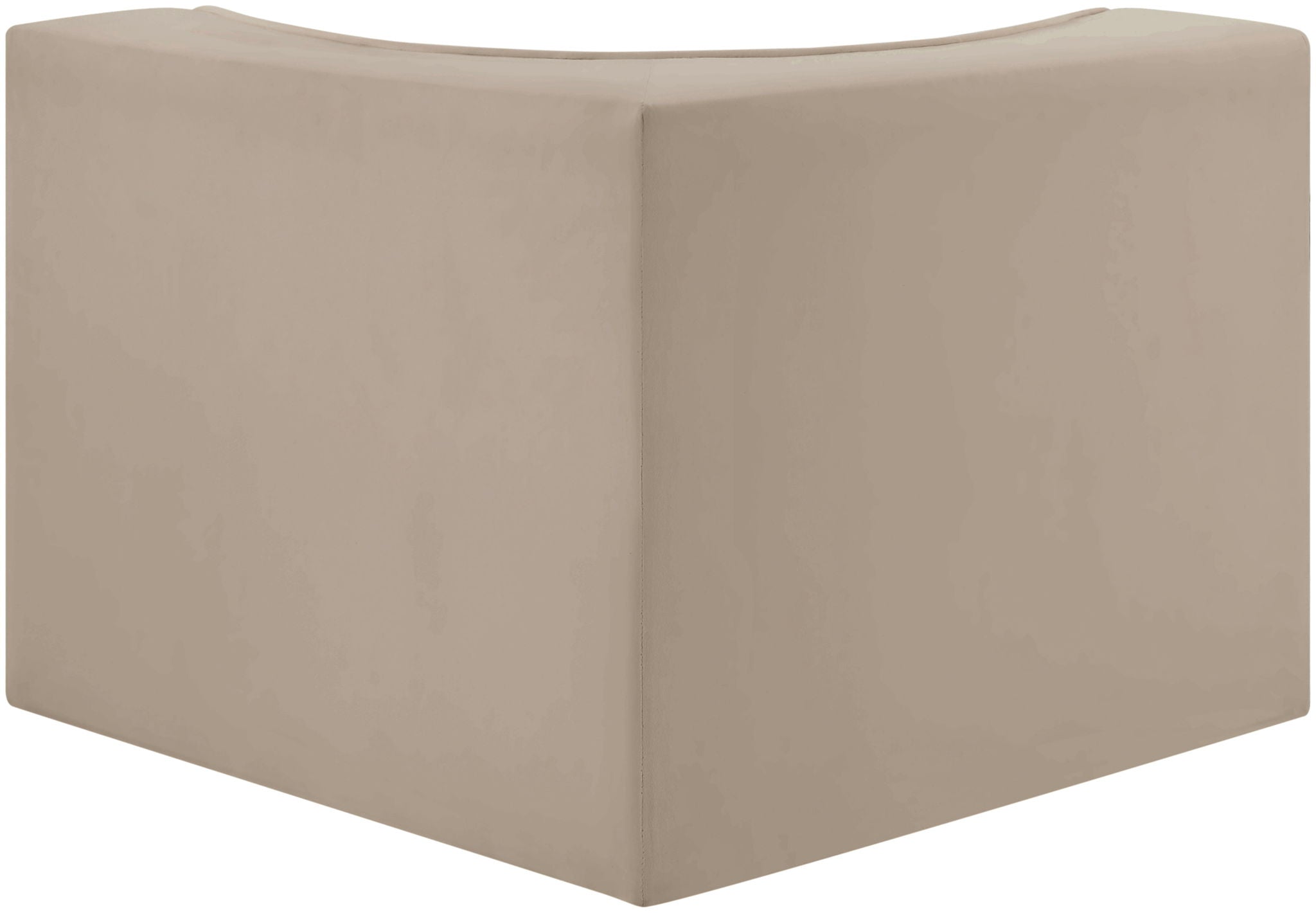 Rummi - Velvet Performance Fabric Upholstered Modular Corner Chair