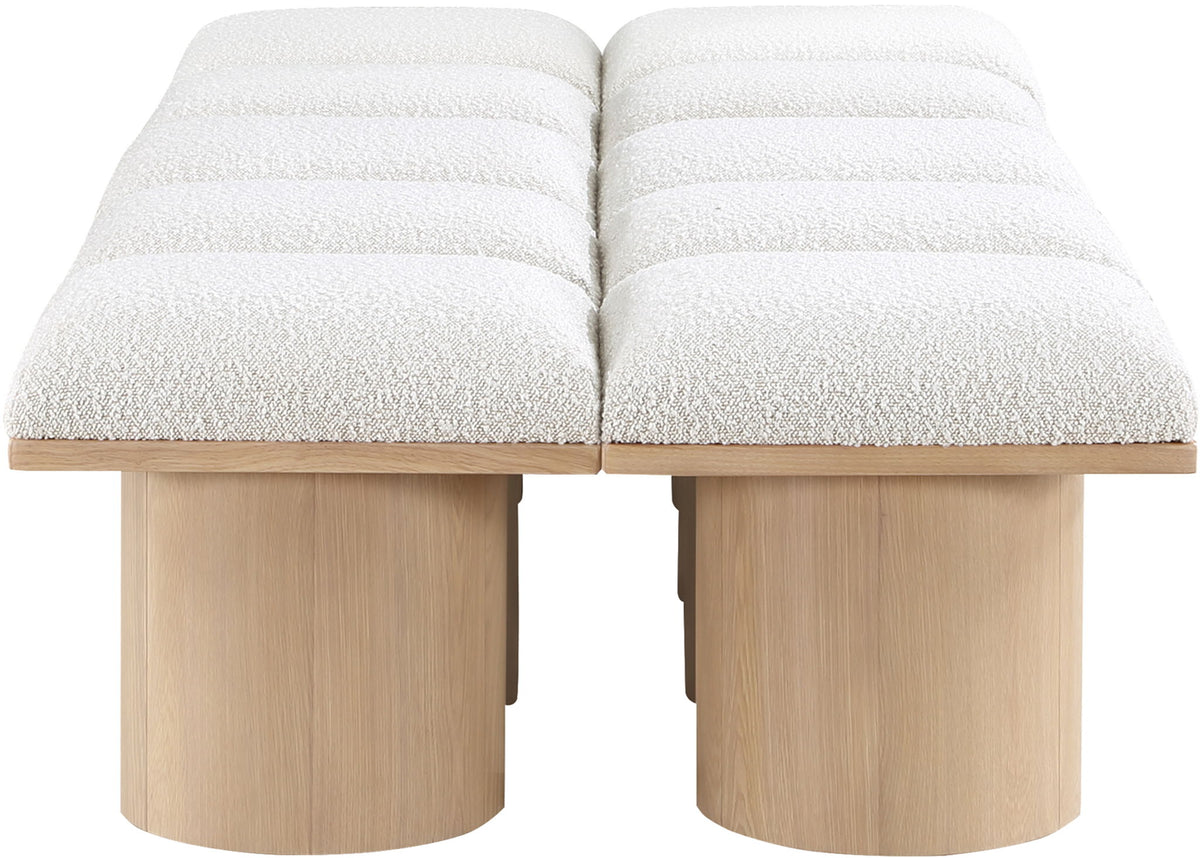 Pavilion - 10 Piece Modular Bench With Natural Base