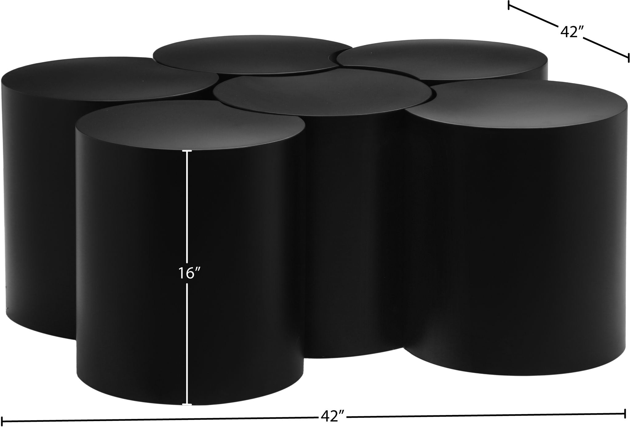 Dimple - 6 Piece Modular Coffee Table