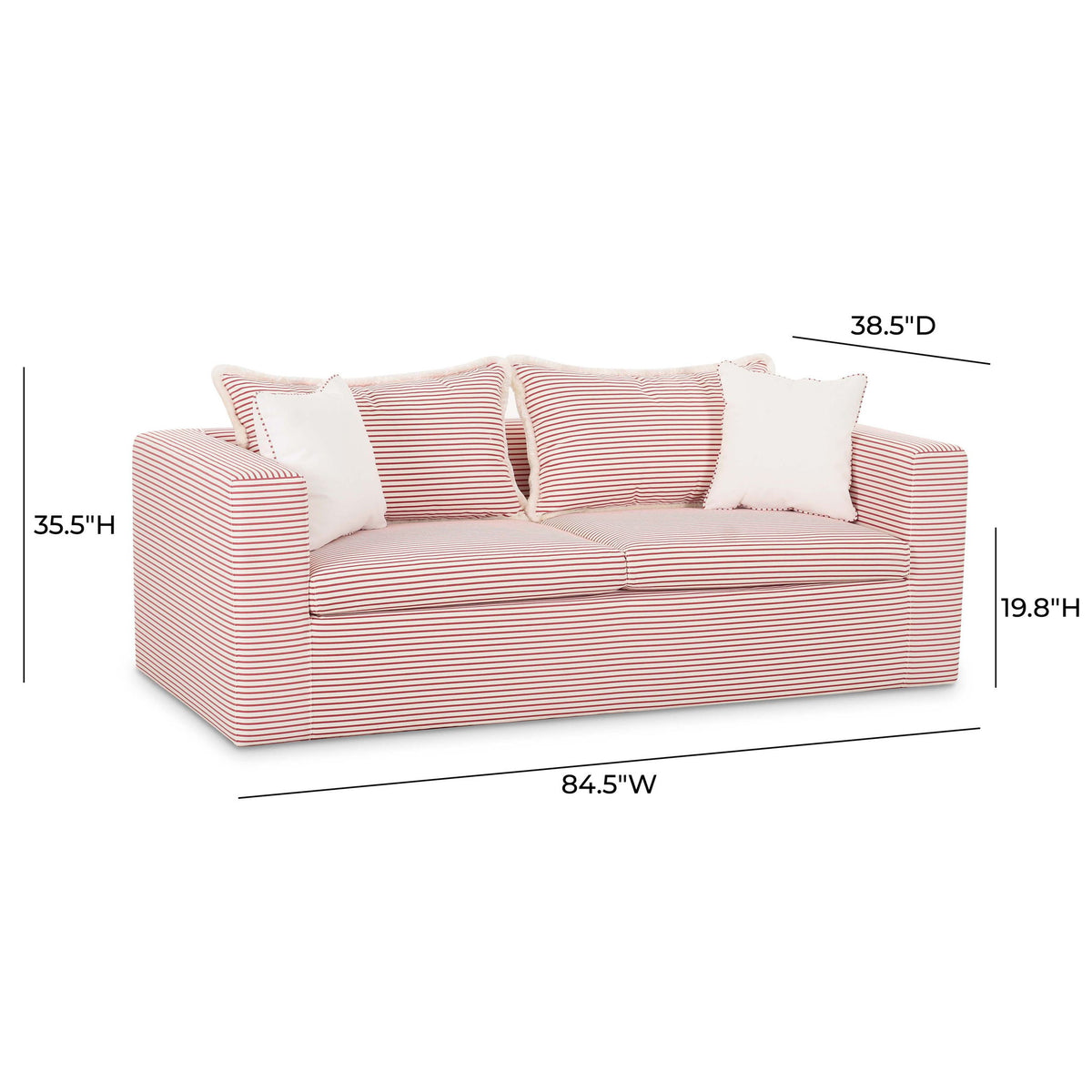 Salty - Indoor / Outdoor Striped Sofa