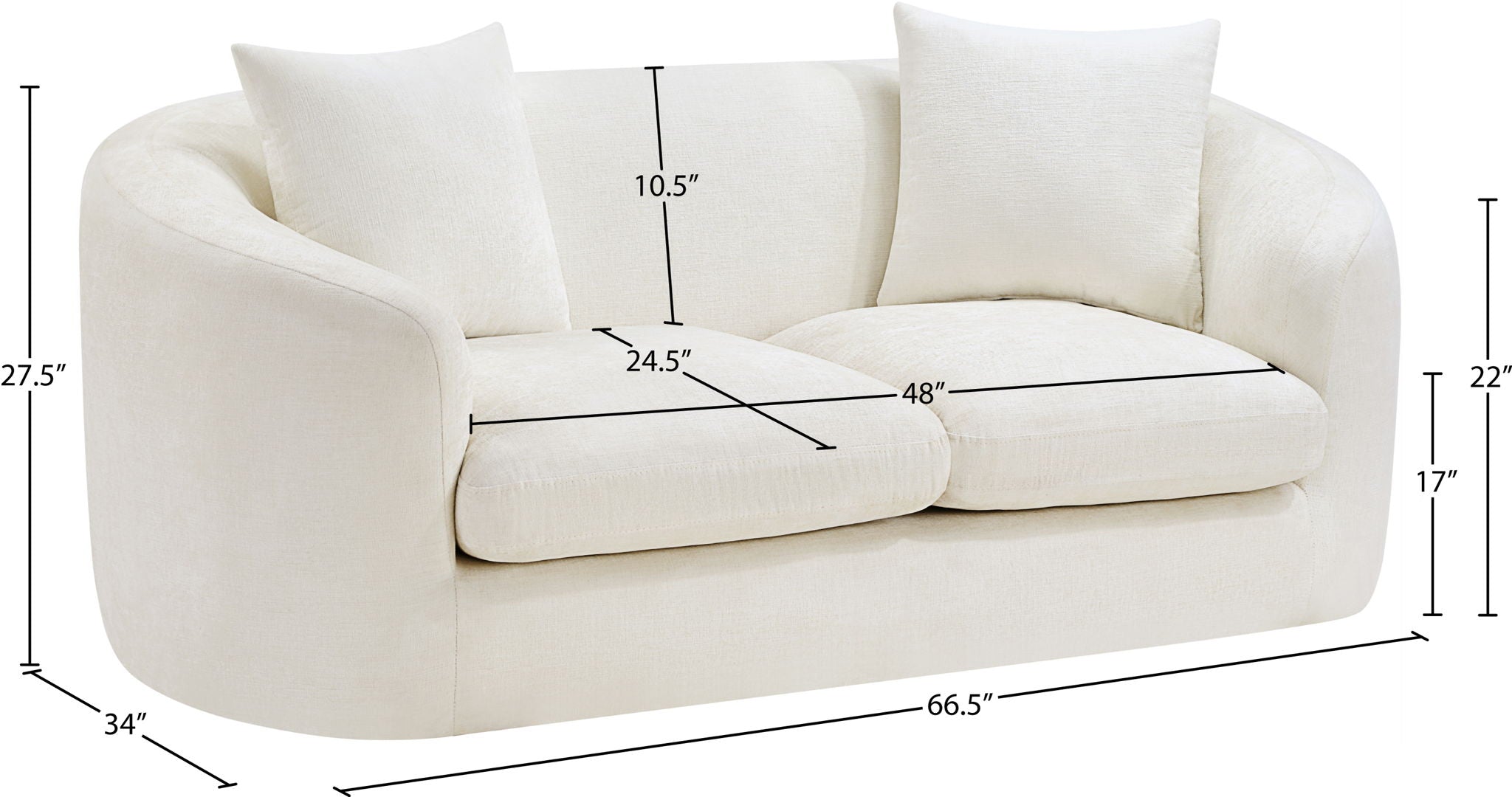 Penelope - Loveseat
