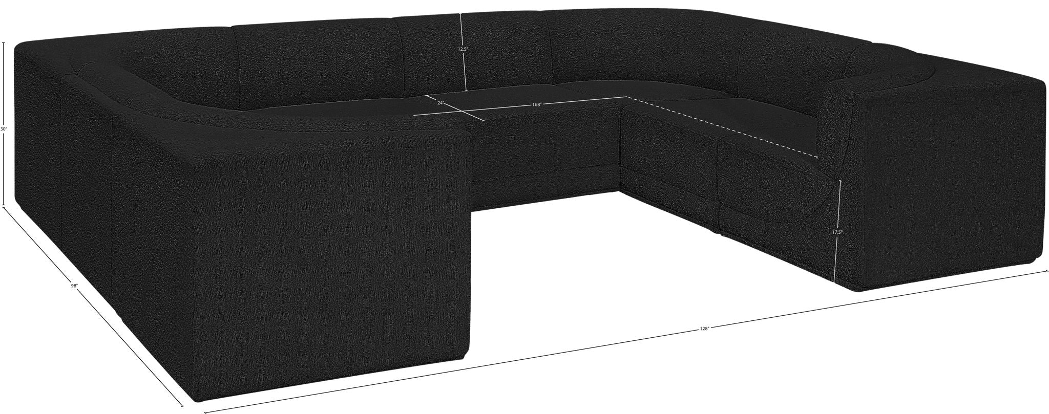 Ollie - 8 Piece Modular Sectional