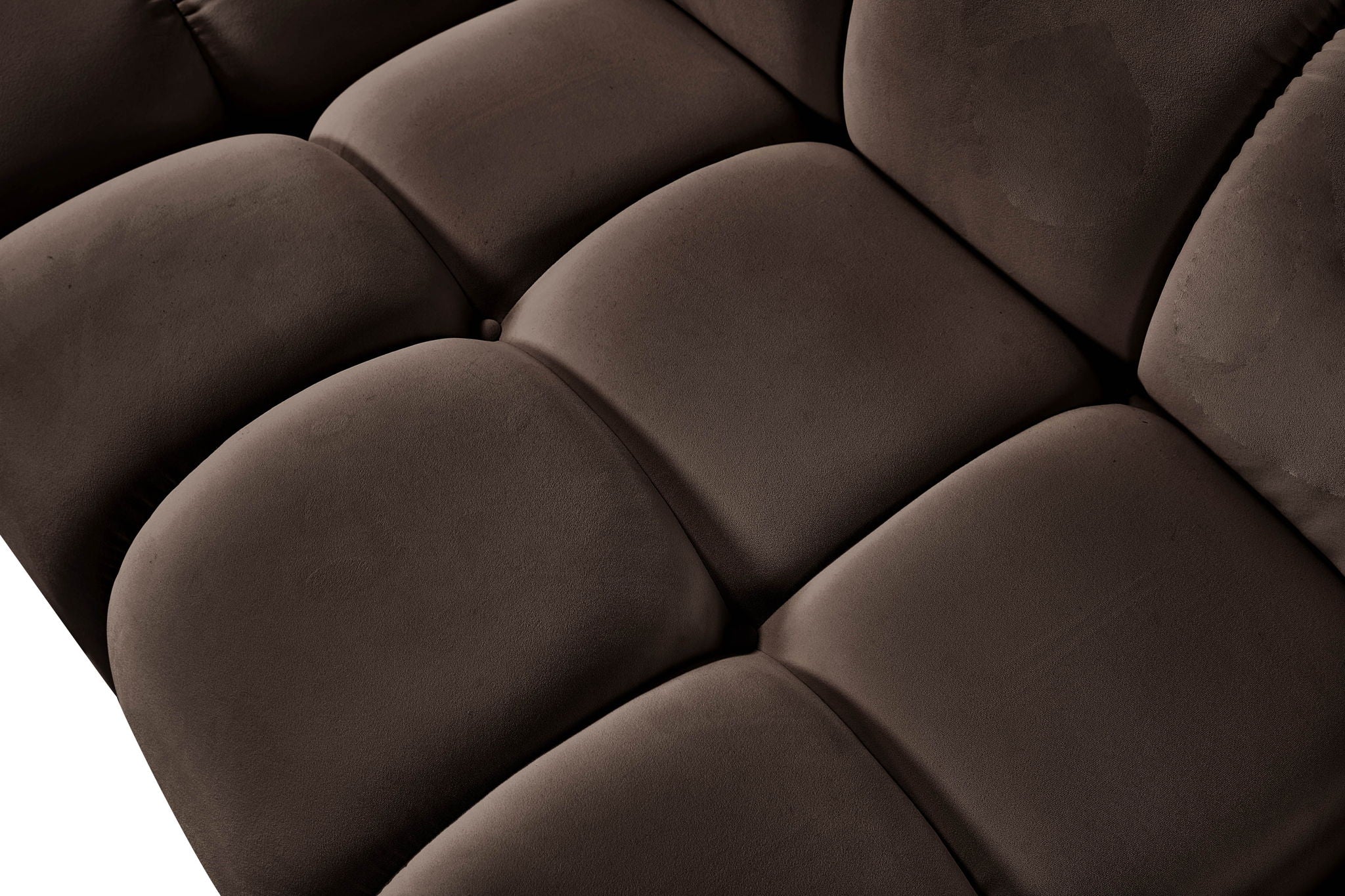 Orin - U-Shaped Velvet 6 Piece Modular Sectional