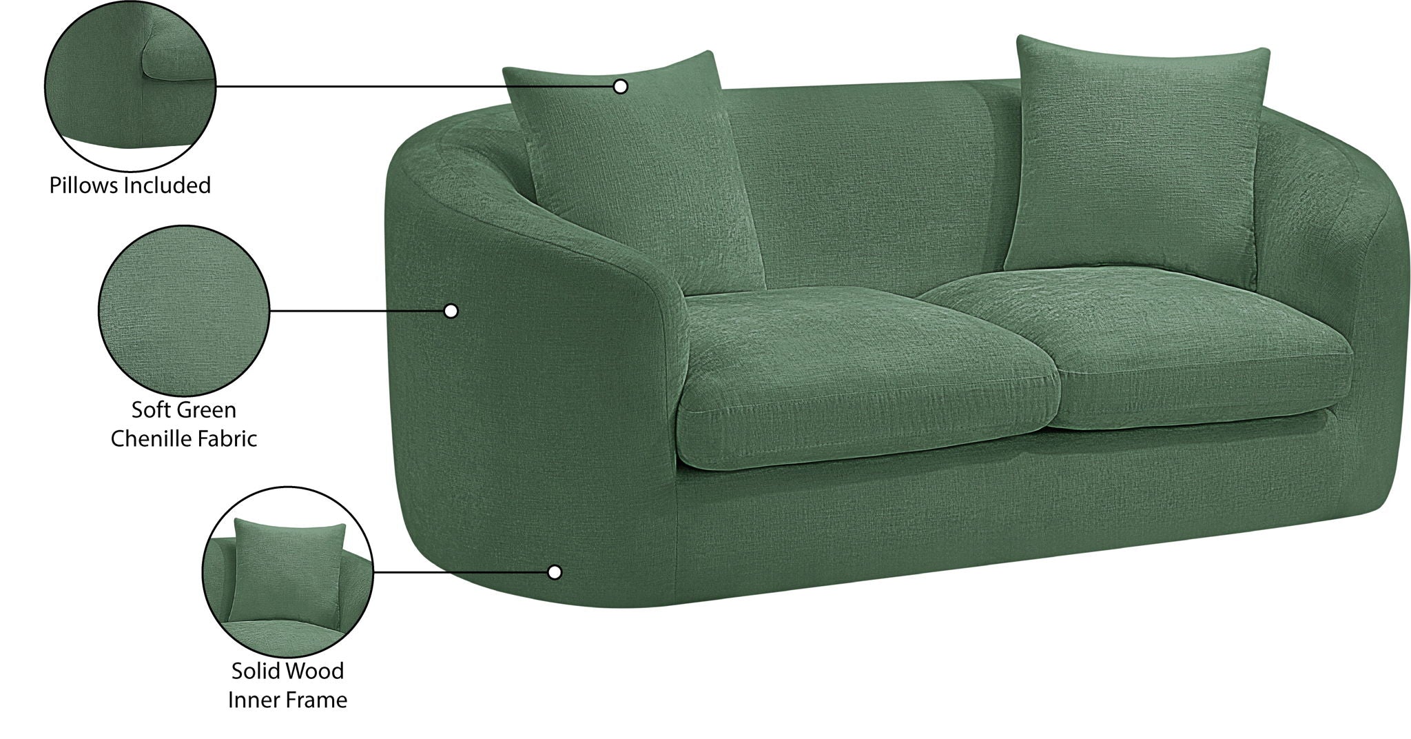 Penelope - Loveseat