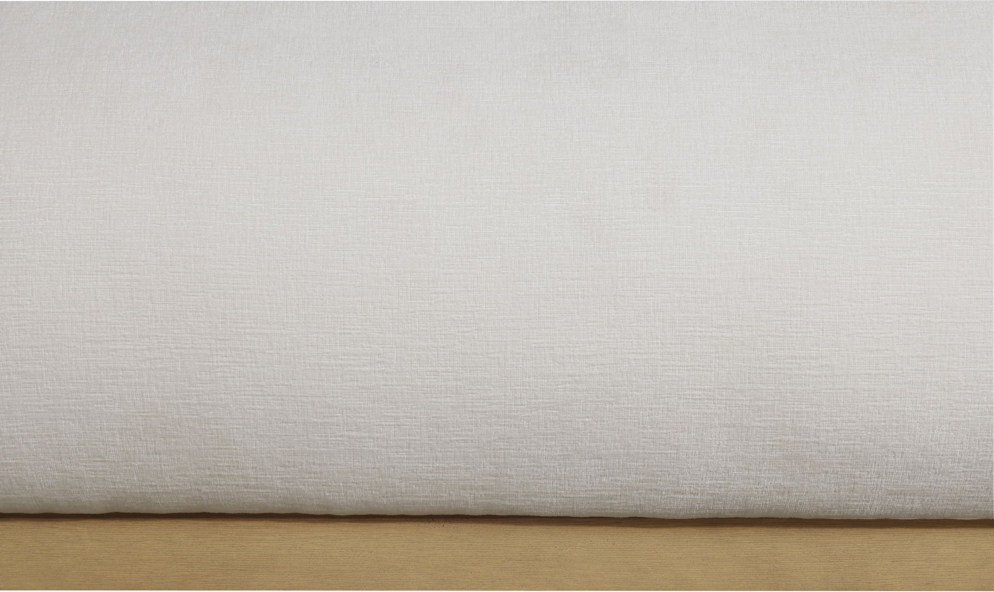 Vaughn - Chenille Bed With Natural Base