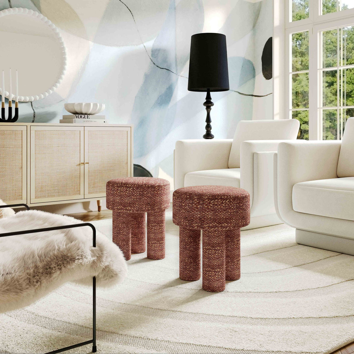 Claire - Knubby Stool