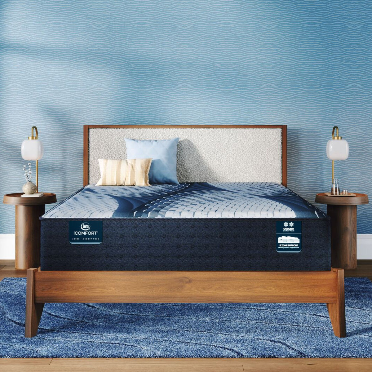 iComfort - 13" Iona Memory Foam Medium Mattress