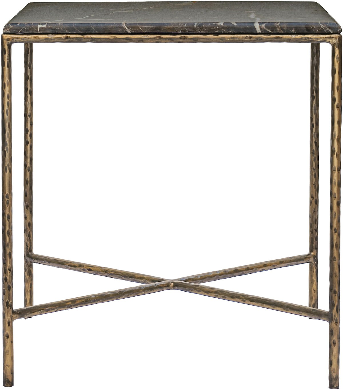 Valen - Marble And Iron Table