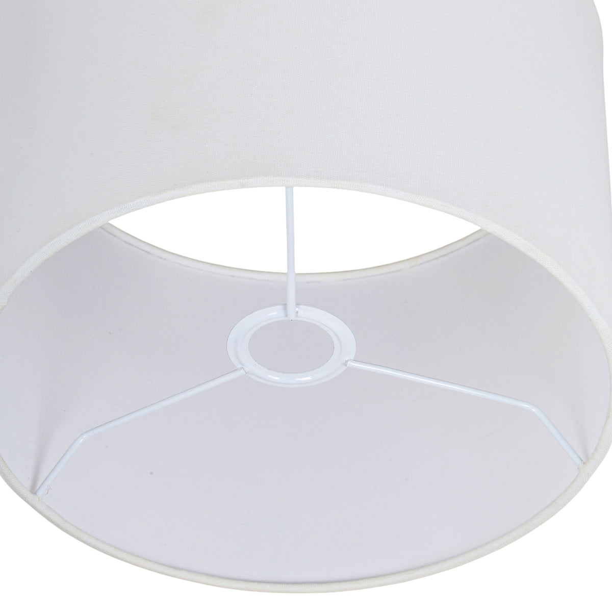 Opus - Linen Textured Fabric And Brass Table Lamp