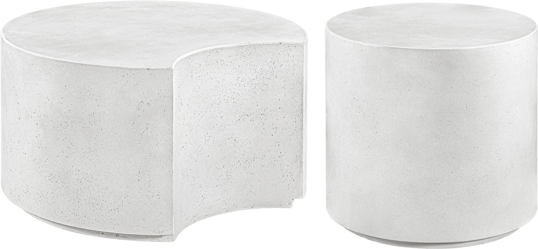 Imperia - Concrete Indoor / Outdoor Coffee Table - White