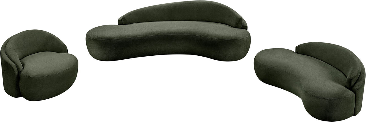 Caspian - Chenille Fabric Upholstered Chair