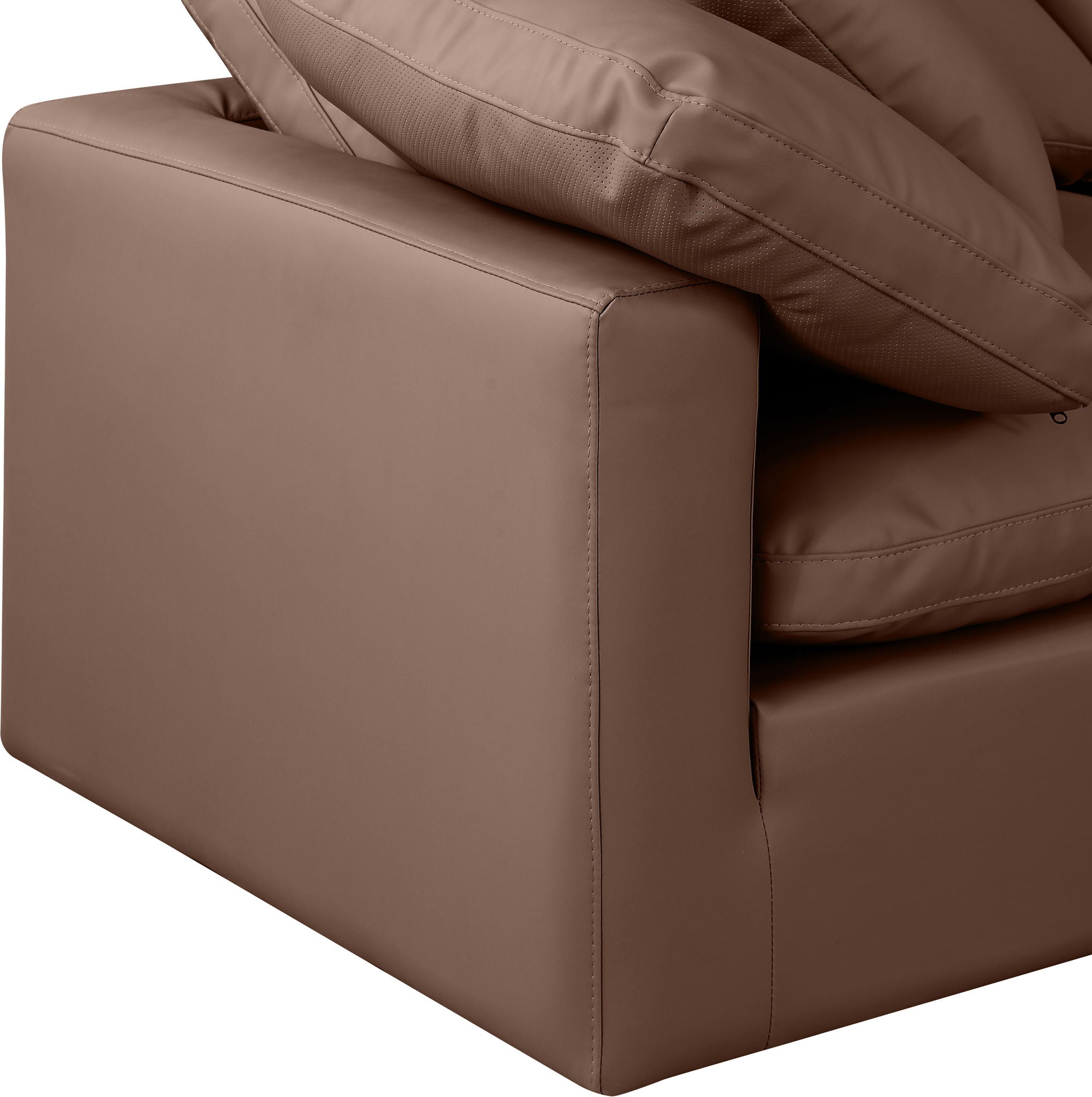 Indulge - Faux Leather 2 Seat Modular Sofa
