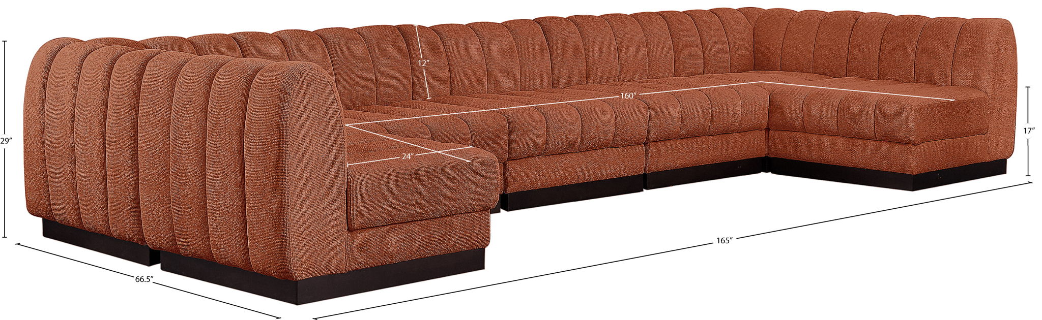 Quinn - 7 Piece Modular Sectional