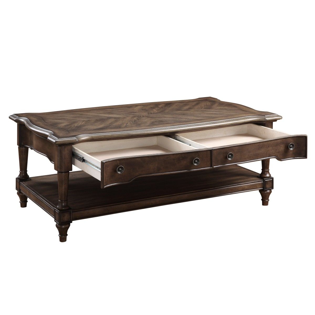 Heath Court - Cocktail Table - Brown