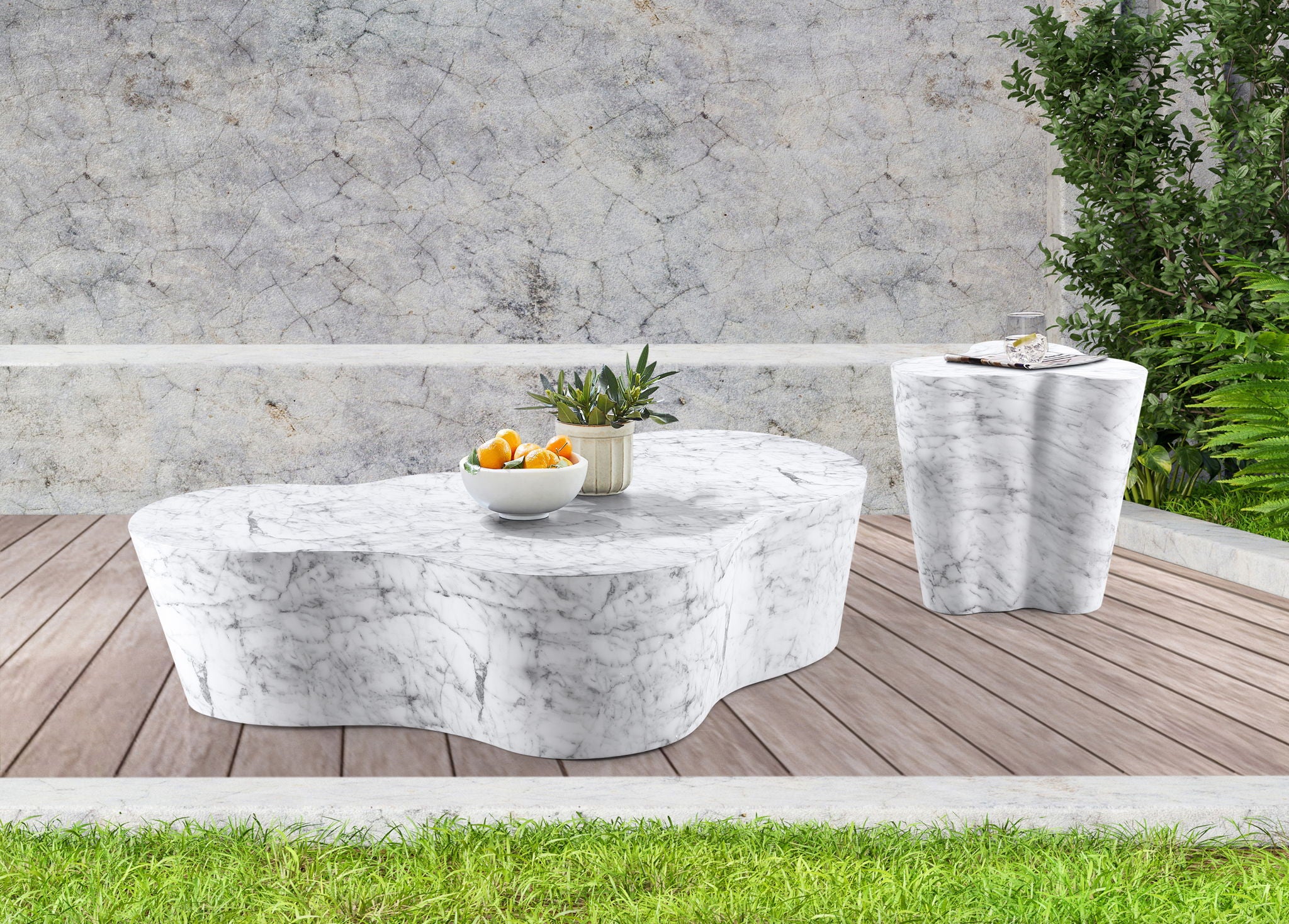 Monza - Concrete End Table