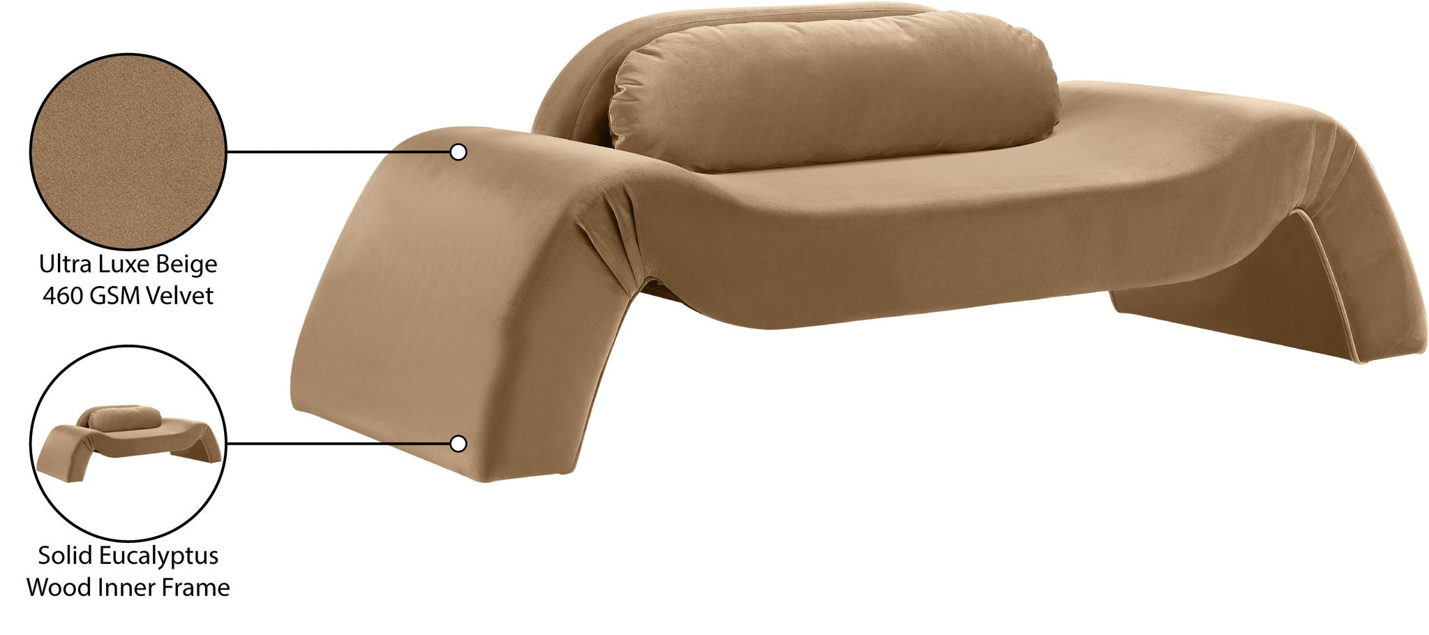 Austin - Fabric Loveseat