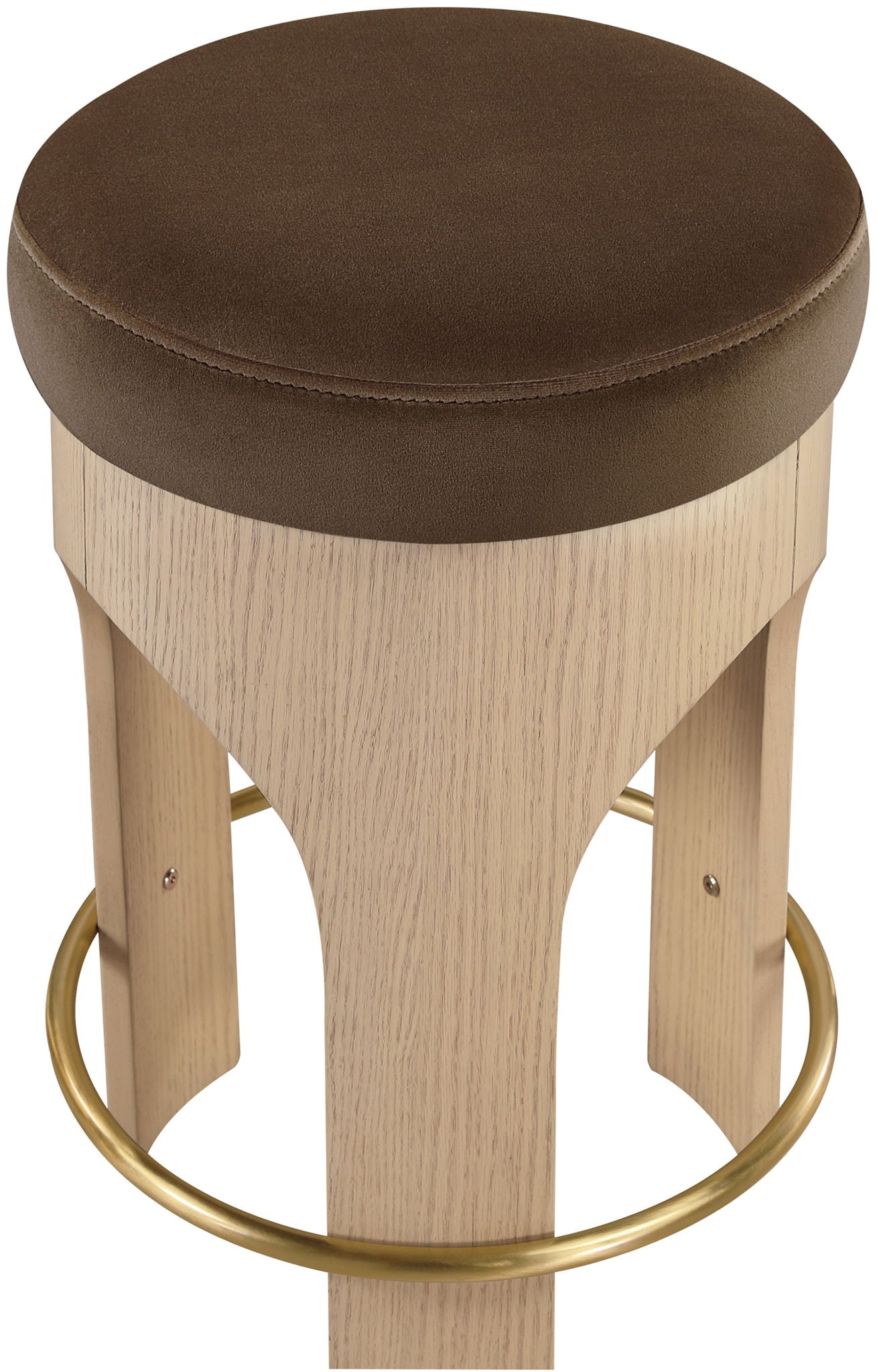 Bocceli - Counter Stool - Natural Base