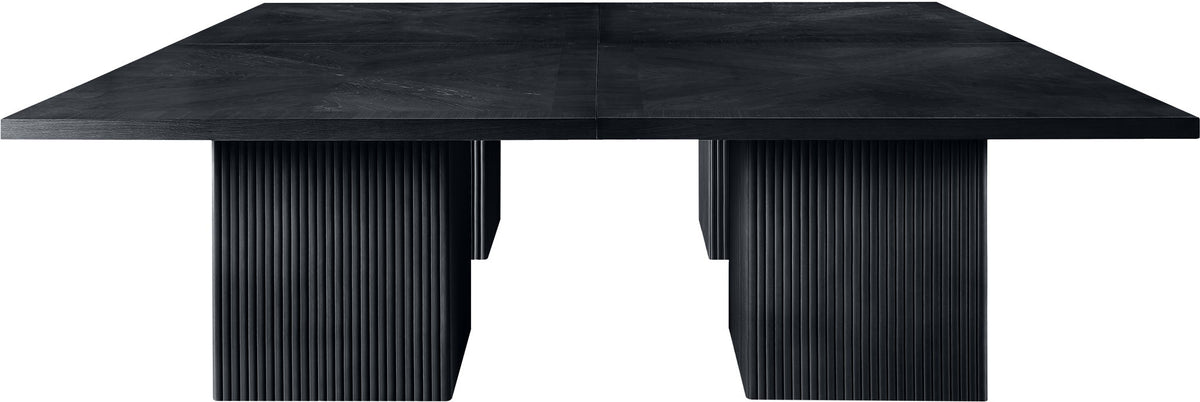Belinda - Mid-Century Modern Modular Dining Table - Black