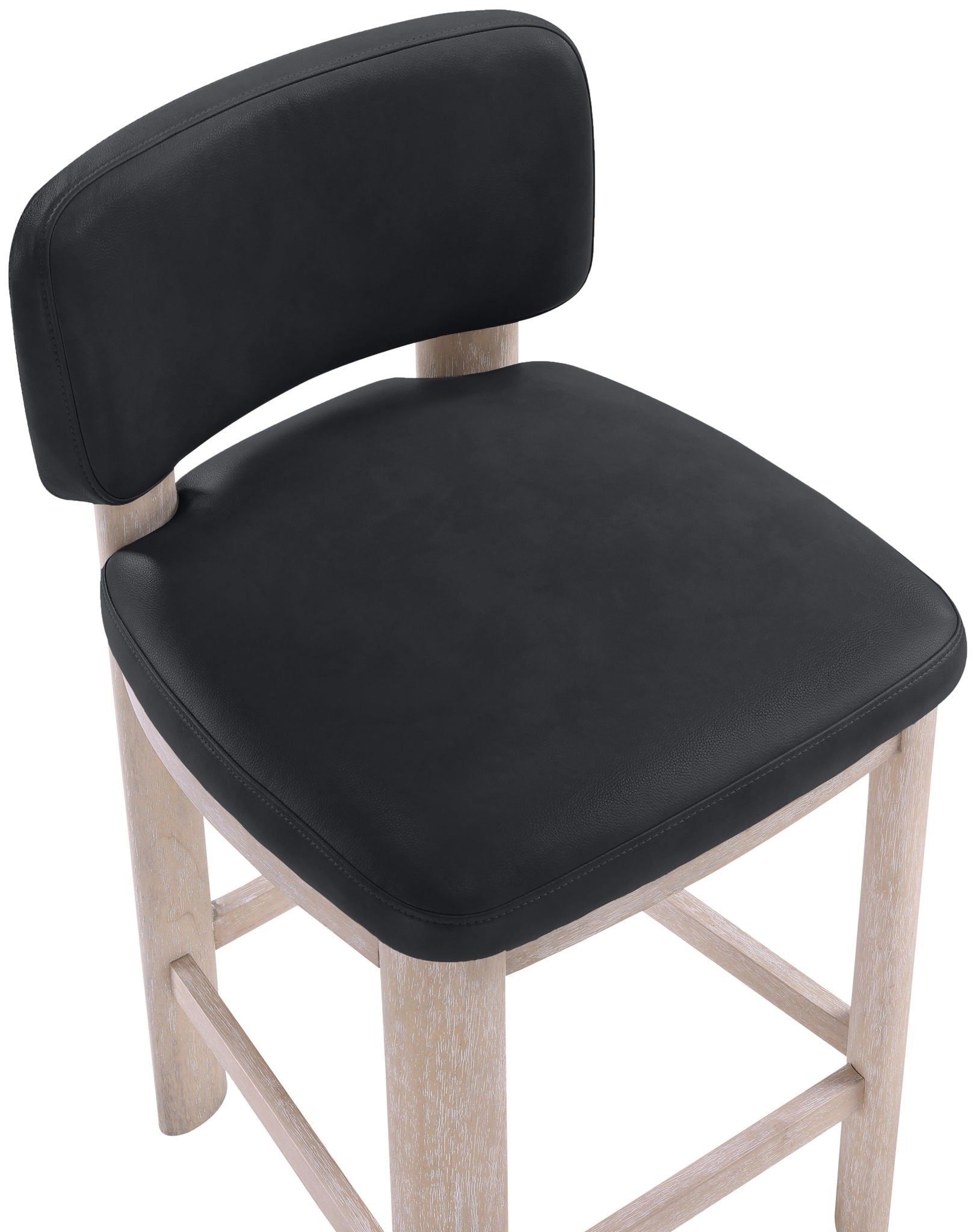 Paloma - Faux Leather Upholstered Counter Stool (Set of 2)