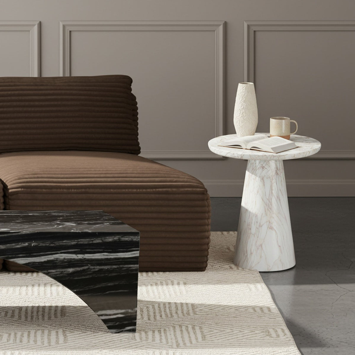 Cassino - Concrete Indoor / Outdoor End Table